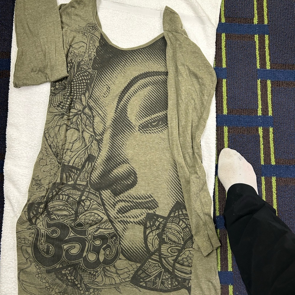 Really cool funky coverup/dtess/tee - Picture 1 of 4